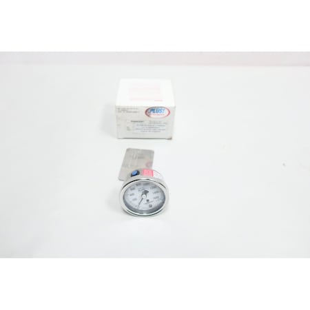 Ashcroft 2-1/2In 1/4In 0-1600Kpa Npt Pressure Gauge 25-1009-SW-02-B-XLL